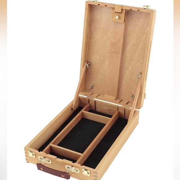 SOHO Urban Artist All Media Table Easel & Sketch Box -All Beechwood - Picture 5 of 10